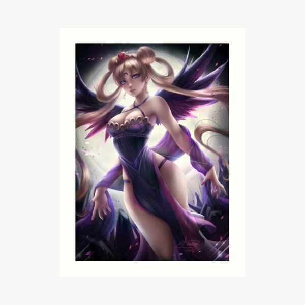 Dark Moon Art Print