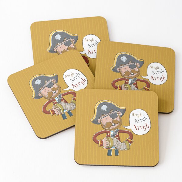 Item preview, Cartoon Pirate singing his heart out designed and sold by Vaughan Duck.