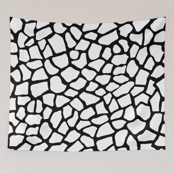 Item preview, Giraffe Print | Black & White designed and sold by NobodysHero.