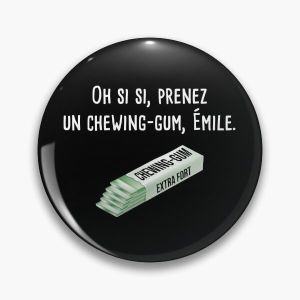 Item preview, Take a chewing gum Emile the city of fear designed and sold by Catcrea.