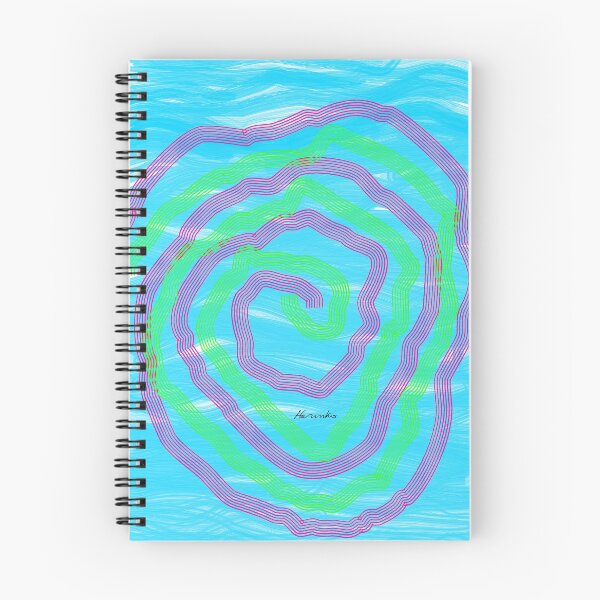 Item preview, Blue spiral designed and sold by Harinko.