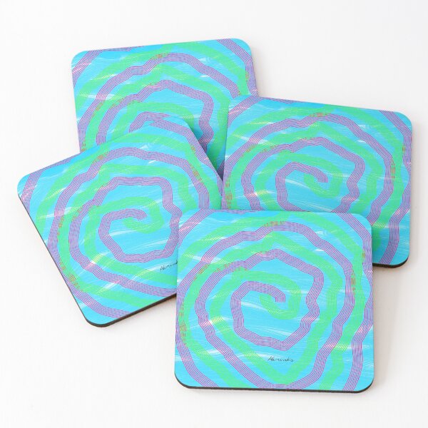 Item preview, Blue spiral designed and sold by Harinko.