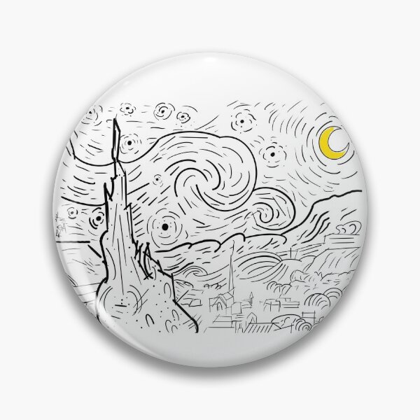Item preview, The starry Night designed and sold by petithippocampe.