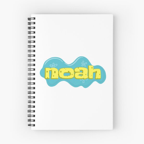 Item preview, Boy Name Noah in SpongeBob Cartoon Style designed and sold by Space-Bug.