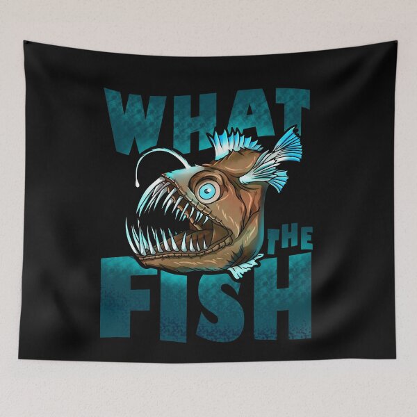 Item preview, What the fish fish sea cartoon fish gift designed and sold by redshirtz.