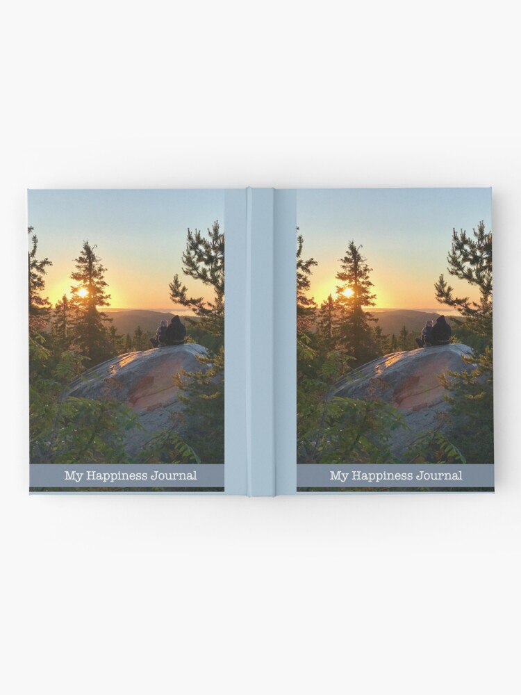 Alternate view of My Happiness Journal Lovers at Sunset Hardcover Journal