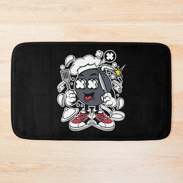 Item preview, Chef Bomb Cartoon Character - Funny illustration for people who cook with a Boom ! designed and sold by Nickelparis.