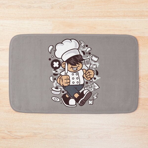 Item preview, Happy Chef Cartoon Character - Funny illustration for people who make cooking Fun ! designed and sold by Nickelparis.