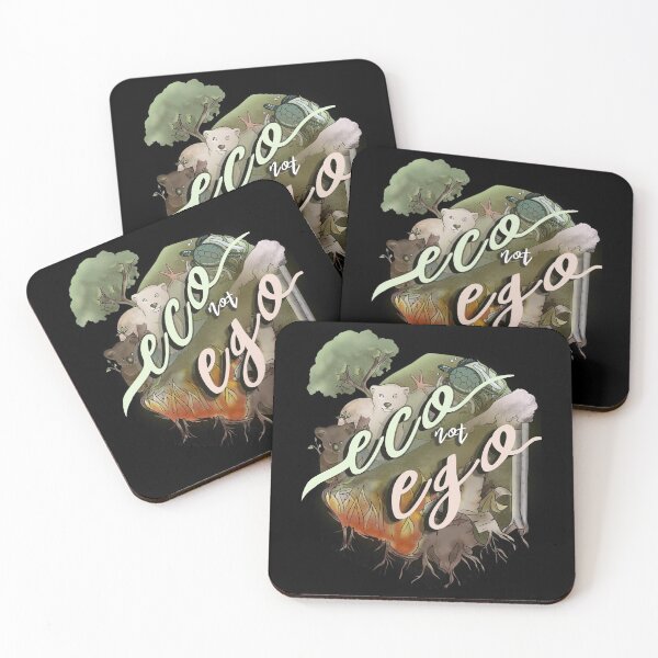 Item preview, Eco not Ego Green Planet Environmental Protection designed and sold by redshirtz.