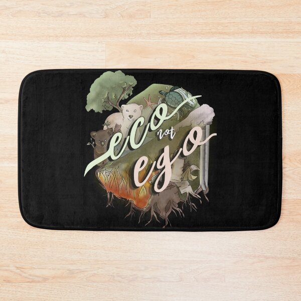 Item preview, Eco not Ego Green Planet Environmental Protection designed and sold by redshirtz.