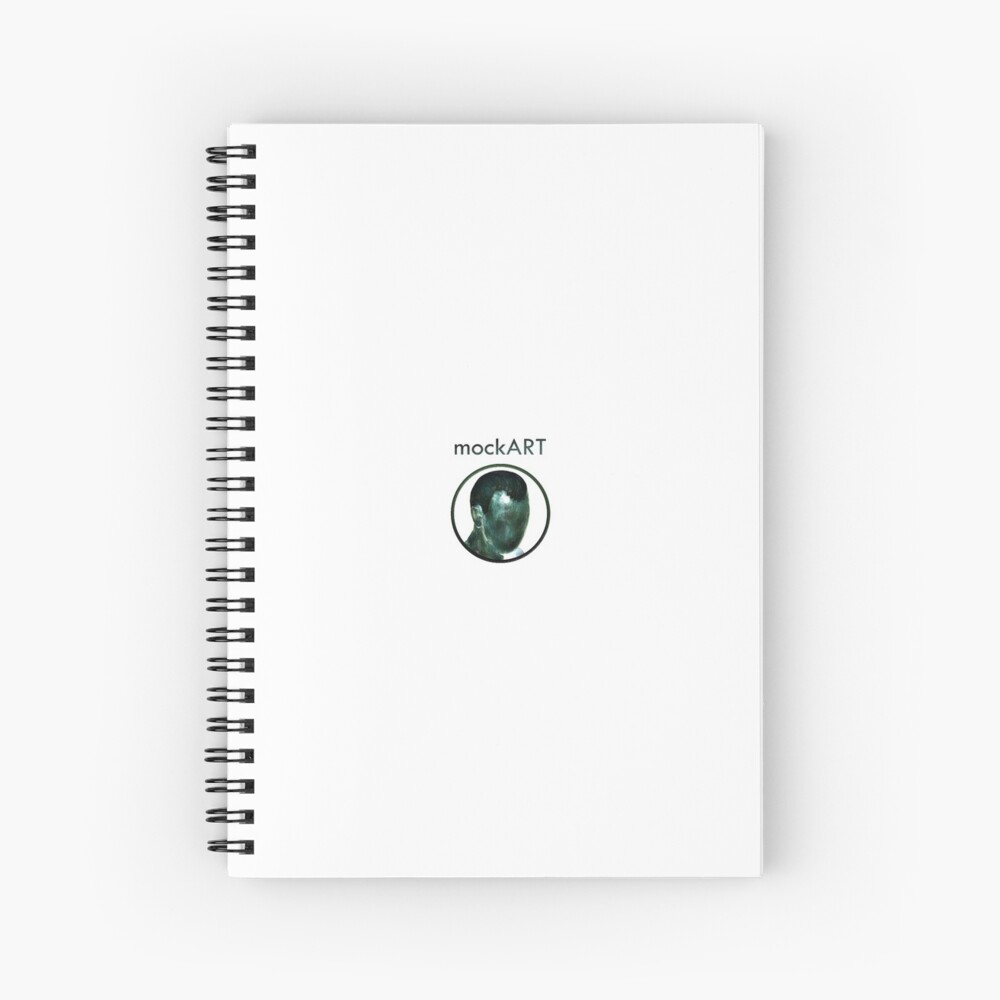 Item preview, Spiral Notebook designed and sold by mockART.