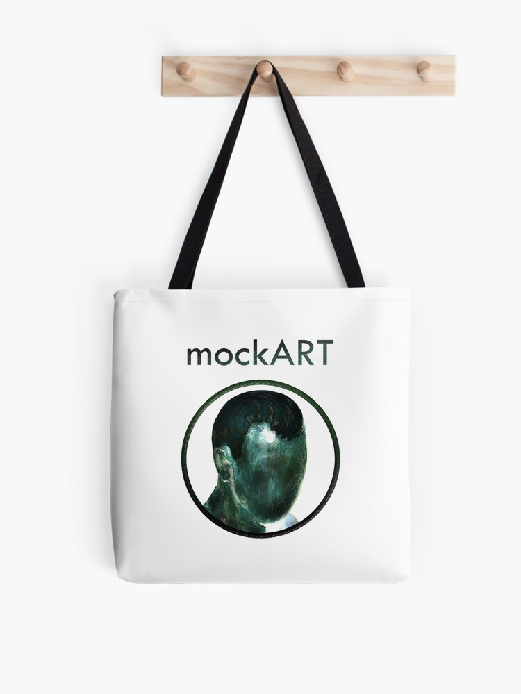 Thumbnail 1 of 2, Tote Bag, mockART - Faceless Logo designed and sold by mockART.