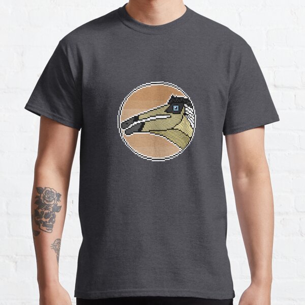 Pixel Deinocheirus mirificus Classic T-Shirt