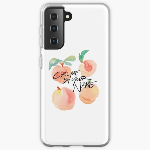 Melocotones Call Me By Your Name ™ Funda blanda para Samsung Galaxy