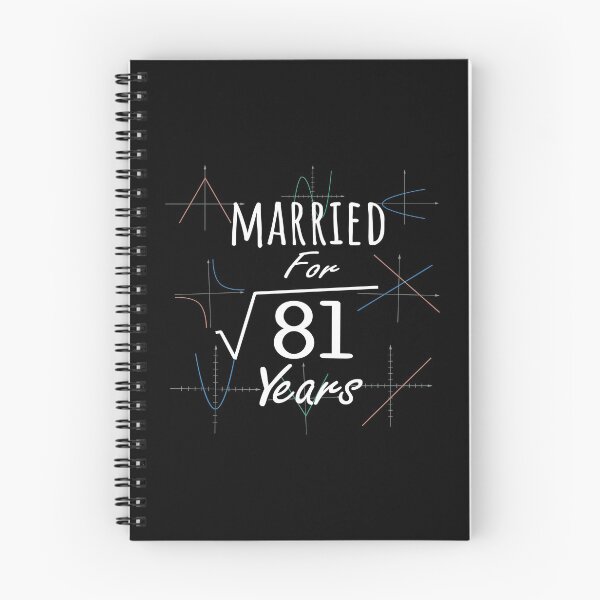 Item preview, Math 9th Anniversary Gift Married Square Root Of 81 Years design designed and sold by Grabitees.