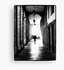 A light at the end of the tunnel Canvas Print