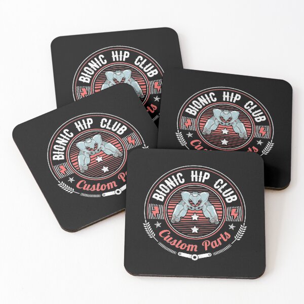 Item preview, Bionic Hip Club Custom Parts Funny Hip Replacement T-Shirt designed and sold by AmoreRoso.