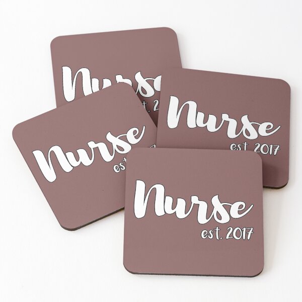 Item preview, Nurse est. 2017 designed and sold by LazyMillenial.