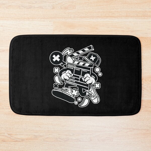 Item preview, Clapperboard Cartoon Character - Funny illustration - who doesn't love playing clapper, clapboard, clacker, and ACTION ! (B) designed and sold by Nickelparis.
