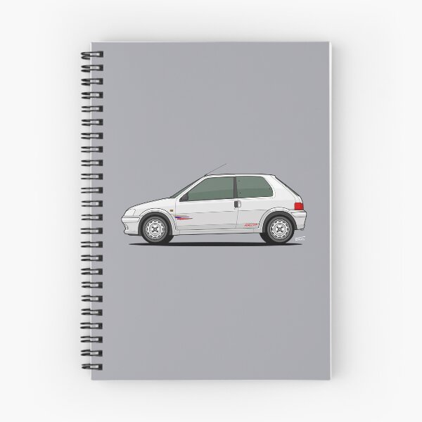 Artikelvorschau, S2 Peu geot 106 Rallye Single Illustration entworfen und verkauft von RJWautographics.