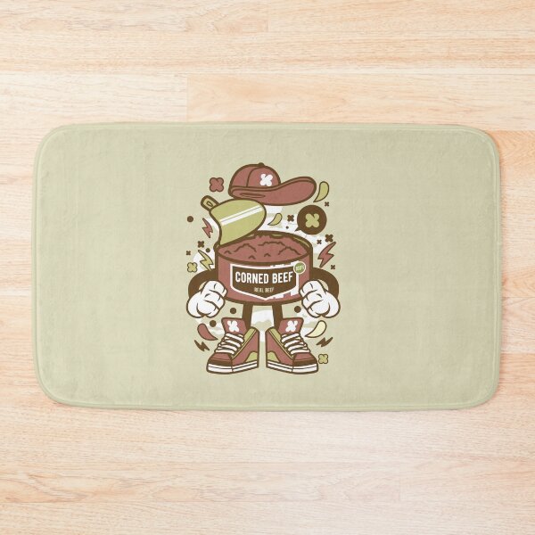 Item preview, Corned Beef Cartoon Character - Fun illustration for corned beef Lovers ! designed and sold by Nickelparis.