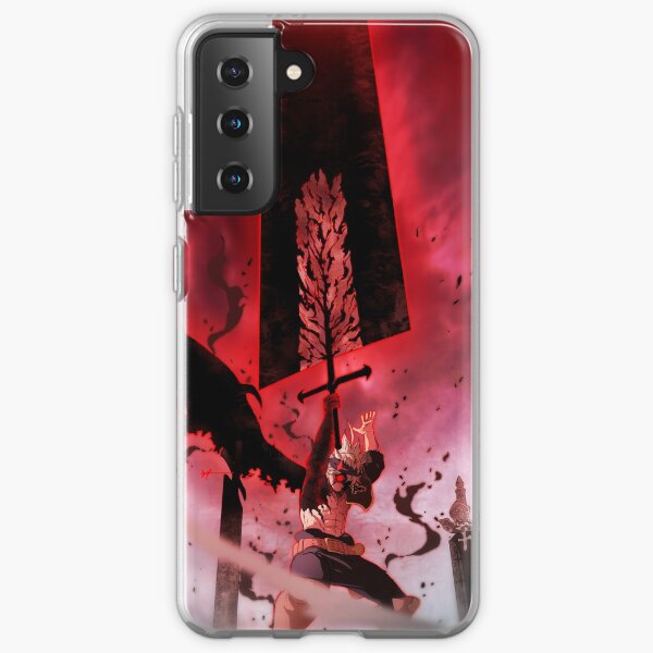 Black Clover Asta Samsung Galaxy Soft Case