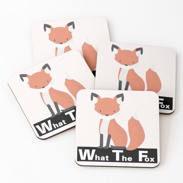 Item preview, What The Fox - Spread Humor Not Hate designed and sold by fbym.