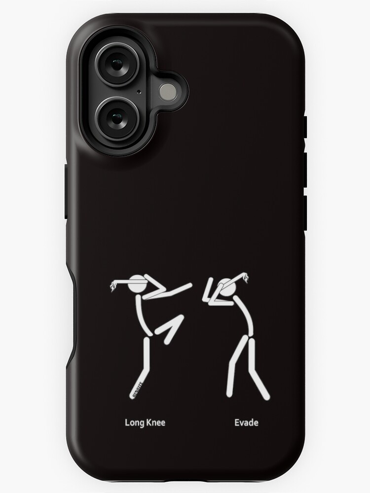 Thumbnail 1 of 4, iPhone Case, Muaythai Long Knee designed and sold by RJArts.