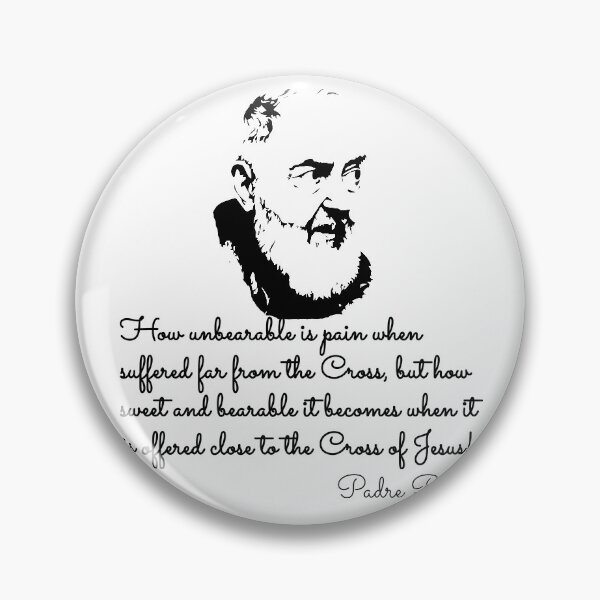 Item preview, padre pio sticker designed and sold by brunodlo.