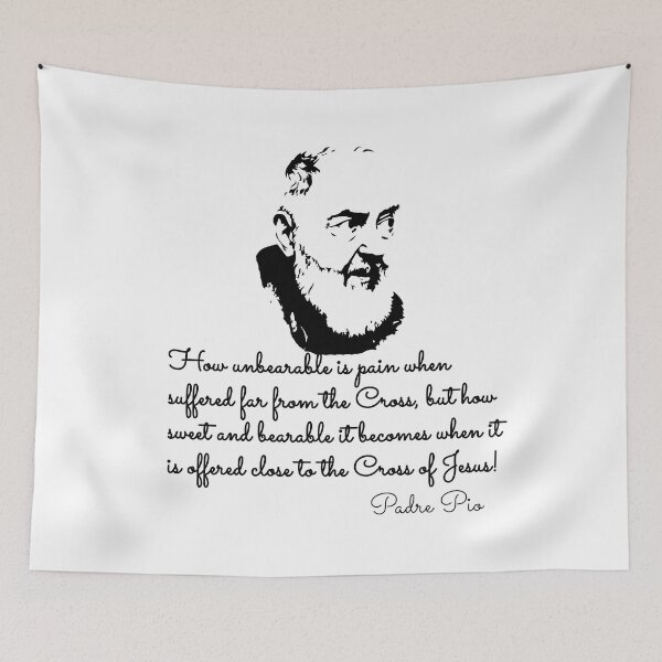 Item preview, padre pio sticker designed and sold by brunodlo.