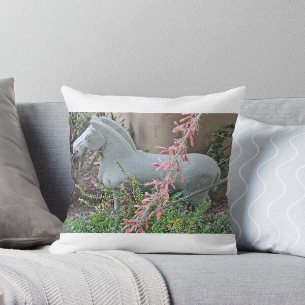 Item preview, CONCRETE HORSE IN GARDEN designed and sold by JAYMILO.