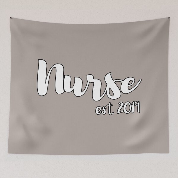 Item preview, Nurse est. 2019 designed and sold by LazyMillenial.