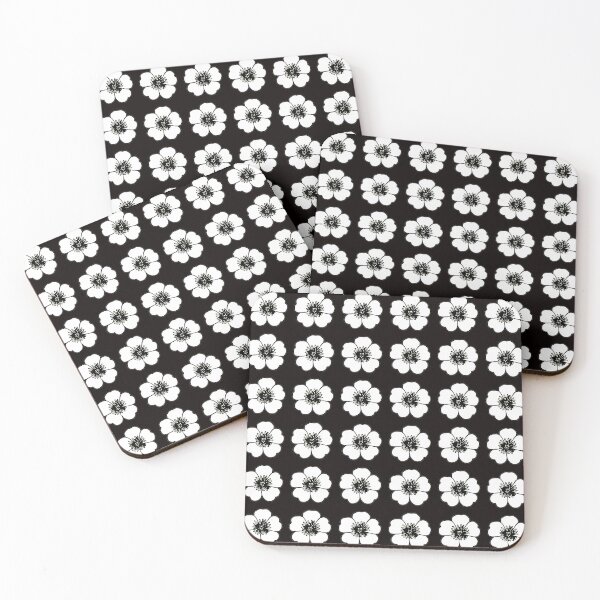 Item preview, Black Floral Daisy designed and sold by PageDesigns.
