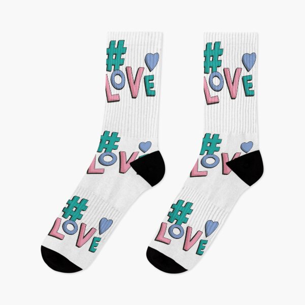 Artikelvorschau, #Love, Hashtag Liebe entworfen und verkauft von DerSenat.
