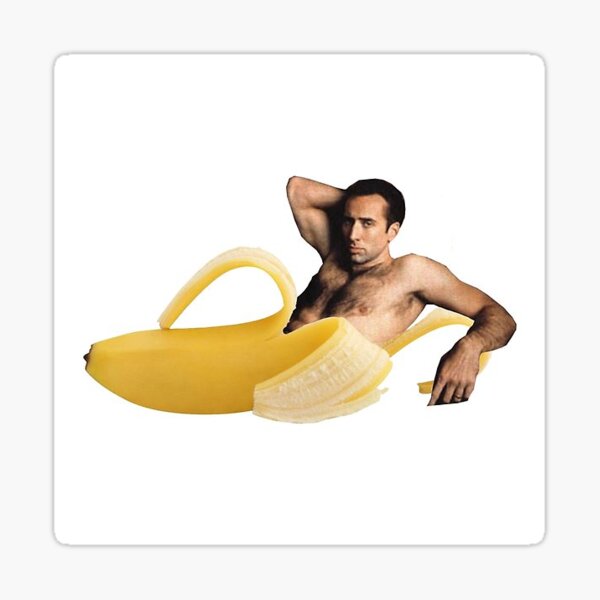 Item preview, Nicolas Cage in a Banana designed and sold by Mattsmor.