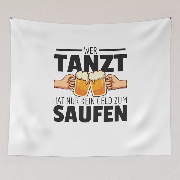 Item preview, Whoever dances just has no money to drink saying designed and sold by Team150Designz.
