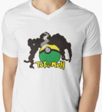 Tokemon Men's V-Neck T-Shirt