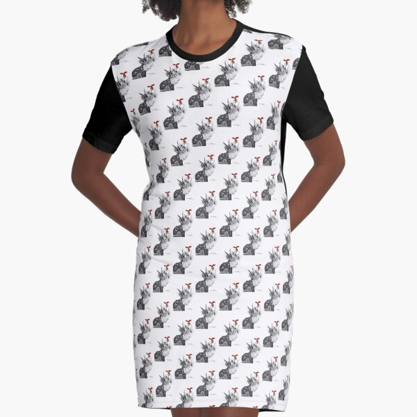 Elder Sunman Graphic T-Shirt Dress