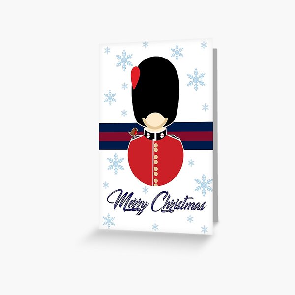 Coldstream Guards Christmas Card Greeting Card