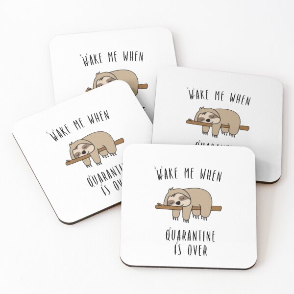 Item preview, Wake Me When Quarantine Is Over designed and sold by Ouaday.