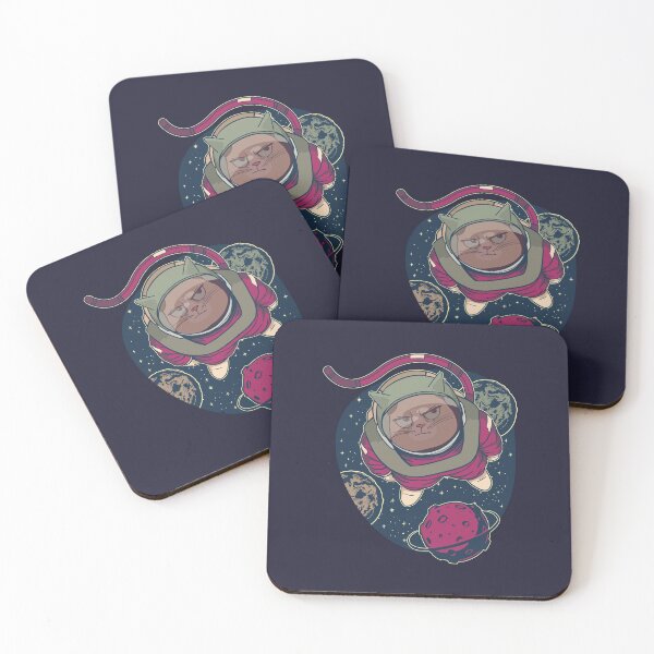 Item preview, Cat in space | Astronaut cat designed and sold by DerSenat.
