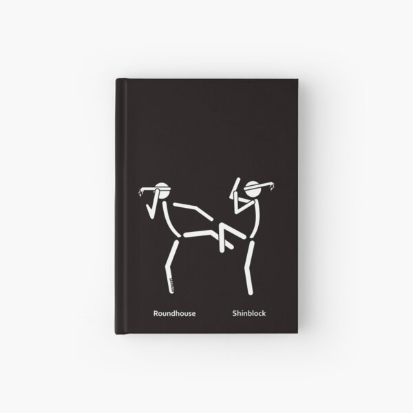 Muaythai Roundhouse Hardcover Journal