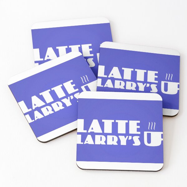 Item preview, Latte Larry's Logo designed and sold by JonahW08.
