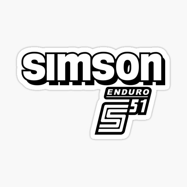 Simson Stickers for Sale
