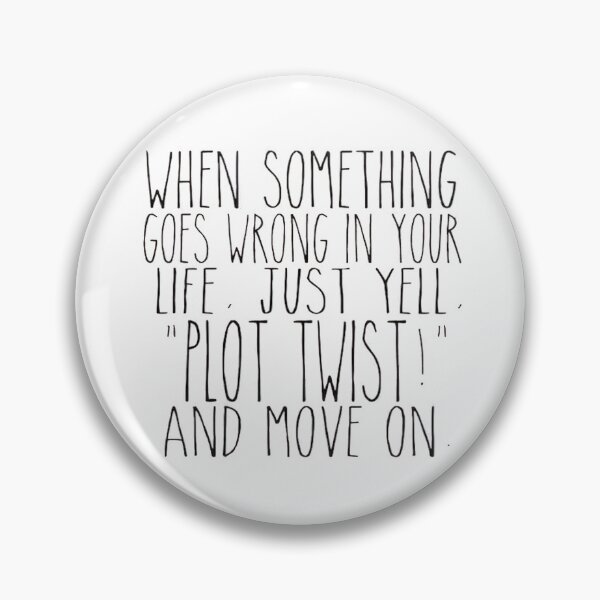 Item preview, Yell Plot Twist! designed and sold by DoodleDashCollective.