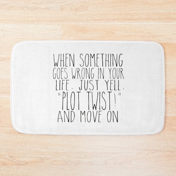 Item preview, Yell Plot Twist! designed and sold by DoodleDashCollective.