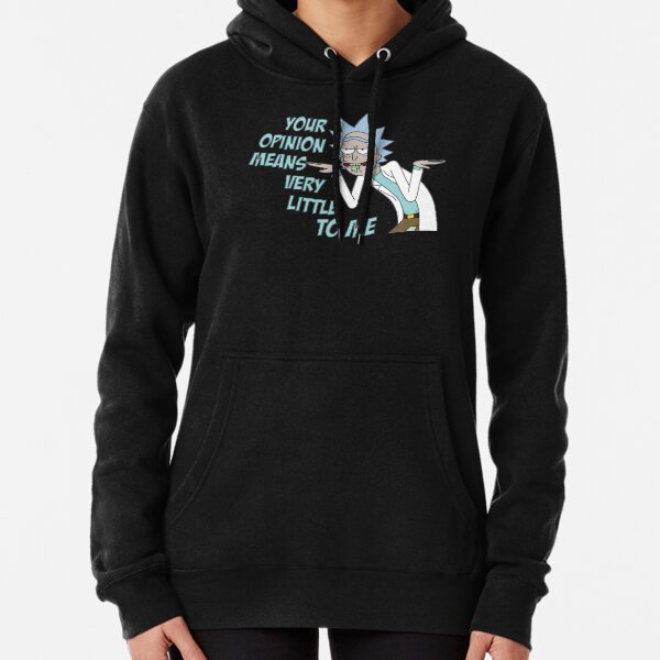 Ihre Meinung bedeutet mir sehr wenig. Rick und Morty T-Shirt - Portal Wissenschaft Wubba Lubba Dubb Dubb Bestseller Merch Hoodie Hut Hoodie