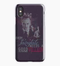 Every fairytale needs a good old, old-fashioned villain. iPhone Case/Skin