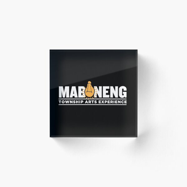 The Maboneng Township Arts Experience Acrylic Block