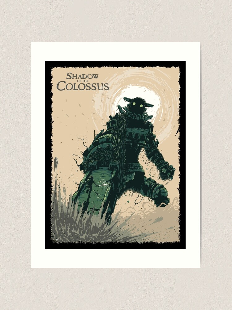 Premium AI Image  A poster for the video game shadow of the colossus